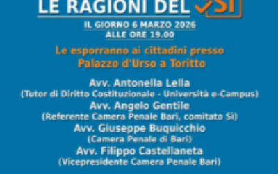 6 marzo 2026 - Toritto - Palazzo d'Urso