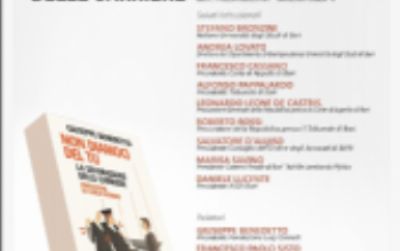 Separazione carriere. Incontro all’Universita’ di Bari . 13/5/24 ore 17