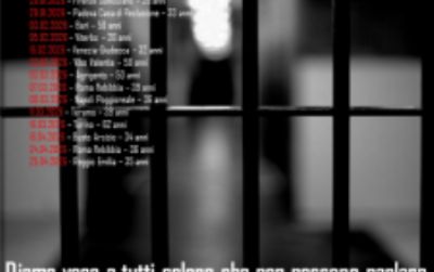Fermare i suicidi in carcere - Non c'è più tempo
