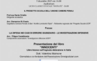 “INNOCENTI - Errori giudiziari e storie di persone distrutte”